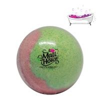ราคา Mali House Bath Bomb บาธบอม สบู่ทำฟองในอ่าง กลิ่นสเตอเบอรี่ แชมเปนญ ,สีแดง 150g (779905320)