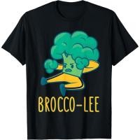ราคา เกมคําผักตลก Dad Joke Brocco-Lee Broccoli เสื้อยืด Unisex (45509689673)