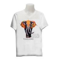 ราคา เสื้อยืดราคาถูก เสื้อยืดลายไทย เสื้อลายช้างไทย Big Elephant (26602457407)