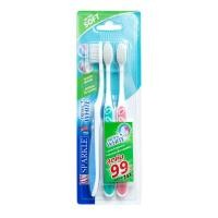 ราคา SPARKLE แปรงสีฟัน สปาร์คเคิล รุ่นFRESH WHITE TOOTHBRUSH(3ชิ้น/แพ็ค)ฟันขาวสะอาดไม่บาดเหงือก คละสี ฟ้า ชมพู ม่วง เขียว (18134409205)