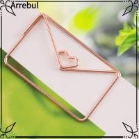 ราคา ARREBUL 12 ชิ้นซองรูปร่างคลิปหนีบกระดาษ, โลหะ Rose Gold บุ๊คมาร์คคลิป, บุ๊คมาร์คน่ารัก 3421 มม. คลิปจัดระเบียบเอกสารใช้ในสํานักงาน (45960529462)