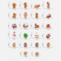 ราคา โมเดลรูปปั้นเด็กขนมปังขิงสําหรับตกแต่งจิ๋วคริสต์มาสตกแต่งต้นคริสต์มาส meomeo6686 (42380962555)