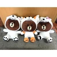 ราคา ตุ๊กตาหมีบราวน์ ชุดสัตว์ (941589145)