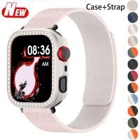 ราคา เพชรกรณี + สายซิลิโคนแม่เหล็กสําหรับนาฬิกา Huawei Fit 5/5Pro Band Bling ฝาครอบสร้อยข้อมือผู้หญิง (49611125354)