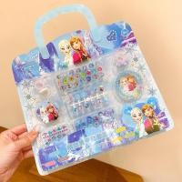 ราคา [พร้อมส่งจากไทย]ชุดสติกเกอร์ติดเล็บพลาสติก แหวน กำไล เล็บปลอมเด็ก ชุดเล็บปลอมเจ้าหญิง มีกาวในตัว สําหรับเด็กผู้หญิง (24112696003)