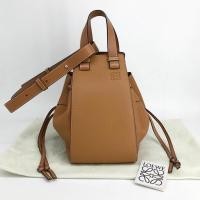 ราคา (Like New!)Loewe Hammock Drawstring Small dc19 สีLight Caramel (18853272150)