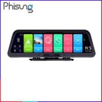 ราคา [GENUINE] กล้องแดช Phisung Q98 สําหรับแผงหน้าปัดรถยนต์พร้อม 4G, Wifi, GPS, 10 นิ้ว - สินค้าของแท้ (46806665112)