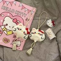 ราคา น่ารักสุดน่ารัก เคที แมวจี้ตุ๊กตาตุ๊กตาตุ๊กตากระเป๋าพวงกุญแจการ์ตูนหวานพู่จี้กระเป๋าเป้สะพายหลังจี้0504 (52459901291)