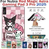 ราคา สําหรับ ZTE nubia Red Magic Astra 2025 9.06 Soft TPU Cooling Case RedMagic Gaming Pad 3 Pro การ์ตูนแฟชั่น Slim Casing (52502916411)