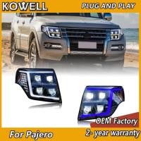ราคา Car Styling for Mitsubishi Pajero Headlights 2009-2021 Pajero V93 Head Light V87 V97 DRL Turn Signa (41827884477)