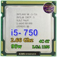 ราคา ⚡️CPU Intel Core i5-750 2.66 GHz 4คอ4เทรด 95W LGA 1156 ฟรีซิลิโคลน1ซอง i5 750 (23625689784)