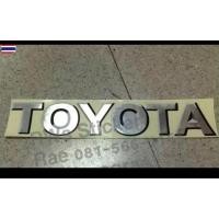 ราคา สติ๊กเกอร์ติดฝ้ายรถ TOYOTA TIGER คำว่า TOYOTA D4D sticker แต่งรถ ติดรถ โตโยต้า ไทเกอร์ (42674344767)