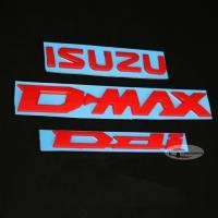 ราคา All New Isuzu D-MAX 2020 ชุด 3 ชิ้น ป้ายโลโก้ ตัวนูน ISUZU D-MAX Ddi ติดท้ายรถกระบะ สีแดง (14285071676)