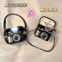 ราคา Creative Retro Flash Camera Lenovo LP40 pro เคสหูฟังบลูทูธกันกระแทก Lenovo LP40 เคสชุดหูฟัง (28092468195)