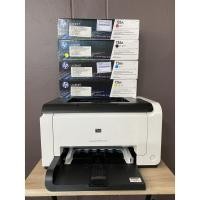 ราคา ปริ้นเตอร์สีมือสอง HP COLOR LASERJET CP1025 + หมึก 126A หมึกใหม่ ส่งฟรี รับประกัน 3เดือน พร้อมใช้งาน สภาพสวย อุปกรณ์ครบ (15000775629)
