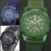 ราคา แฟชั่น Swiss Braided Belt Military Watch Gemius Swiss Sea Land Air army Military Watch นาฬิกาสปอร์ตขายส่ง (42402278777)
