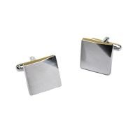 ราคา KEMEJA Houseofcuff Cufflinks Cufflinks Square Silver Cufflinks (42380897607)