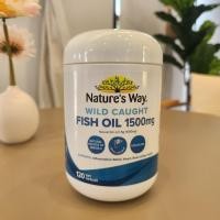 ราคา น้ำมันปลา Fish oil จากออสเตรเลีย Nature's Way Odourless fish oil 1500 mg. (22872304552)