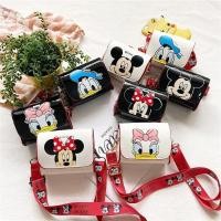 ราคา กระเป๋าสะพายไหล่ กระเป๋าถือ หนัง PU ลายการ์ตูนมิกกี้เมาส์น่ารัก ใส่โทรศัพท์มือถือได้ เหมาะกับของขวัญ สําหรับเด็กผู้หญิง (25317055959)