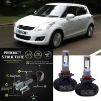 ราคา 2 ชิ้น LED สีขาว 6000K S1 หลอดไฟ NW ชุดไฟหน้า DC สําหรับ Suzuki Swift 1st Gen (ปี 2005 - 2010) (โคมไฟหัว) (55911274677)