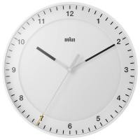 ราคา BRAUN Wall Clock BC17W Silent Sweep Movement (40906465145)