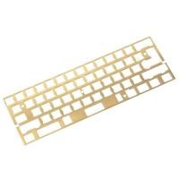 ราคา เพลท DZ60 Brass plate ทองเหลือง คีย์บอร์ด Custom Keyboard 60% ANSI Layout สำหรับ mechanical keyboard ขนาด 60% (7964157162)