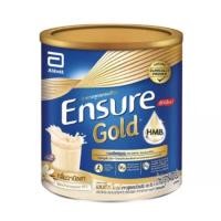 ราคา นมผง เอนชัวร์ โกลด์ Ensure Gold อาหารเสริม สูตรครบถ้วน ขนาด 380-400 กรัม (23471802170)