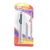 ราคา HOMEHAP ตราม้า คัตเตอร์สแตนเลส 9 มม. พร้อมใบมีด SILVER คัตเตอร์ มีดคัตเตอร์ (19872883145)