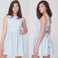 ราคา AMERICAN APPAREL ชุดกระโปรงยีนส์ (ใส่ได้หน้า-หลัง) (705048698)