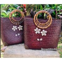 ราคา กระเป๋าสาน บ้านคุณนาย P-004 (4552891516)