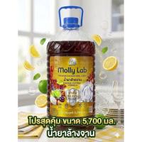 ราคา น้ำยาล้างจาน Molly Lab สูตรมะขาม ขจัดคราบ​มันพิเศษ​ (ขนาด 5700 มล) (46207642920)