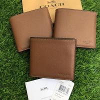 ราคา กระเป๋าCoachแท้ พร้อมส่ง กระเป๋าเงินชาย ขนาดปกติ COACH F75083 MEN WALLET (5123877621)