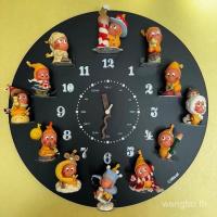 ราคา นาฬิกาแขวนกระดานดำวินเทจ แม่เหล็ก แบบชนบท DIY นาฬิกาศิลปะระดับสูง นาฬิกาตกแต่งบ้านในห้องนั่งเล่น (26335857860)