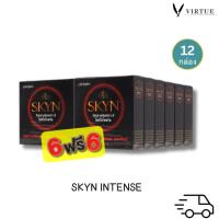 ราคา (6 แถม 6 ) LifeStyles Skyn/ Intense ถุงยางอนามัยผิวมีปุ่ม ผลิตจากยางสังเคราะห์ ขนาด 53 มม. บรรจุ 12 กล่อง (36 ชิ้น) (55803351122)