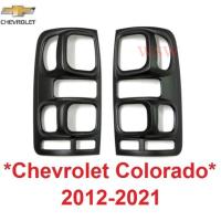 ราคา ครอบไฟท้าย สีดำด้าน CHEVROLET COLORADO RG Z71 2012 - 2021 ครอบไฟ เชฟโรเลต โคโลราโด้ ไฟท้าย ฝาครอบไฟท้าย ชุดแต่ง ไฟ (13380819322)