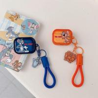ราคา Tom and Jerry Style TPU Case AirPods 1/2/3/4 Pro 2 Pro ANC เคสการ์ตูนกันกระแทก (47658350380)