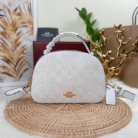 ราคา กระเป๋าถือ คลอสบอดี้ COACH SERENA SATCHEL IN SIGNATURE CANVAS (16861833435)