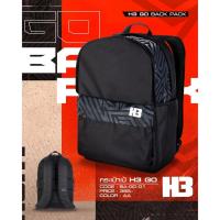 ราคา H3 GO กระเป๋าเป้สะพายหลัง BACK PACK สีดำ (26742223393)