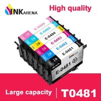 ราคา INKARENA T0481-T0486 รองรับตลับหมึกเต็ม 6 สีสำหรับเครื่องพิมพ์ Epson R320 R340 R (24809154364)