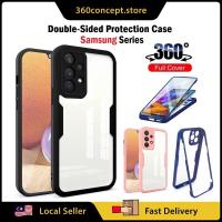 ราคา สองด้าน 360 ฝาครอบป้องกันสําหรับ Samsung Galaxy A73 A53 A33 A13 A72 A32 A22 ด้านหน้าและด้านหลังป้องกัน (42126400800)