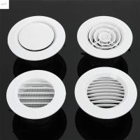 ราคา STATIONERYSTUDIO รอบ Air Vent Extract Valve, พลาสติกปรับ Air Vent Extract Valve Grille, สีขาว Wall Mount 75-200 มม.ท่อระบายอากาศห้องครัวอาบน้ํา (53561788325)