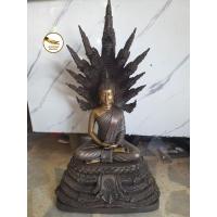 ราคา พระปางนาคปรก พระประจำวันวันเสาร์ หน้าตัก 9" เนื้อทองเหลือง พิมพ์สวยองค์ถอดได้ ผิวทูโทน (42260632338)