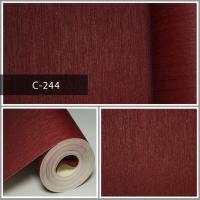 ราคา วอลเปเปอร์ลายนูน Maroon Plain ไม่ใช่สติ๊กเกอร์ (42326553174)