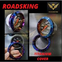 ราคา PASSION CASING auto Meter Titanium Turbo 35 PSI Boost 60 PSI Blower RING STEEL COVER (53754538071)
