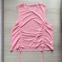 ราคา แบรนด์ Alita แท้ SIZE F เสื้อกล้ามสีชมพูแต่งรูดด้านหน้า ผ้าใยสังเคราะห์จากต้นไม้ นิ่มไม่คันเลยใส่ออกกำลังกายได้ (27424919849)