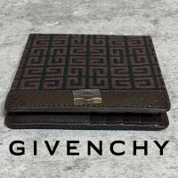 ราคา Givenchy Bi-Fold Wallet 4G Monogram Canvas Leather Brown Billfold Preloved [Direct from Japan] (53305840948)