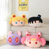 ราคา เซเลอร์มูนมูนหมอนหัวใหญ่หมอนอิงตุ๊กตาผ้ากำมะหยี่ตุ๊กตาหมอนสาว (25821612251)