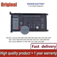 ราคา ✿NEW WDX0R Laptop Batteries Dell Inspiron 13 14 15 17 5000 Latitude 3189 3390 Vostro 3000 Series โน้ตบุ๊ค (25392288448)