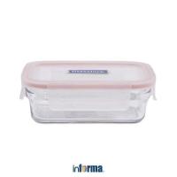 ราคา Insa Glasslock 395 Ml Smart Oven Food Container - ภาชนะเก็บอาหารสีส้ม (51210136543)