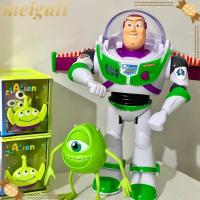 ราคา MEIGUII Buzz Lightyear Action Figure ของเล่น, มีปีก Toy Story Buzz Lightyear ของเล่น, การ์ตูนแสงและเสียงหุ่นยนต์มือถือของขวัญเด็ก (49759781479)